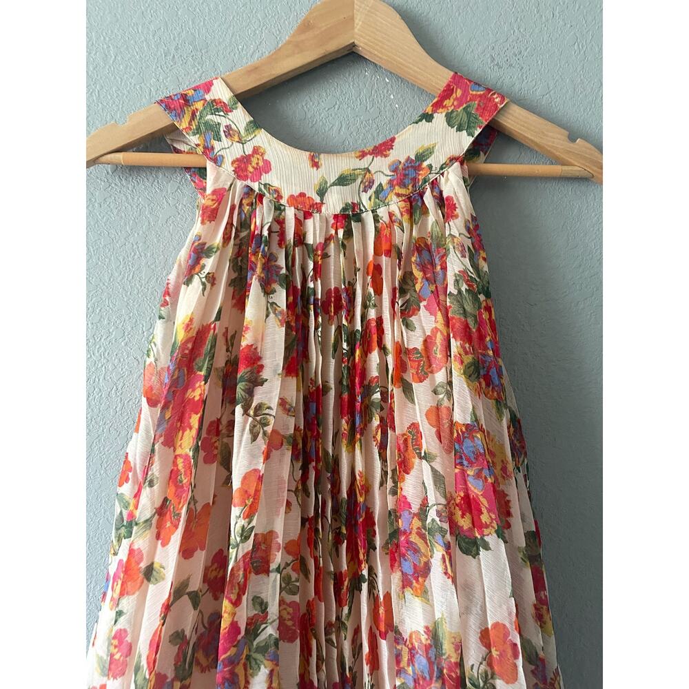 Free People Pleated Floral Dress - Picture 8 of 11